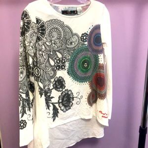 Desigual Floral/Paisley Blouse